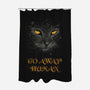 Go Away Human-None-Polyester-Shower Curtain-Tronyx79