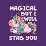 Magical But Will Stab You-None-Zippered-Laptop Sleeve-koalastudio