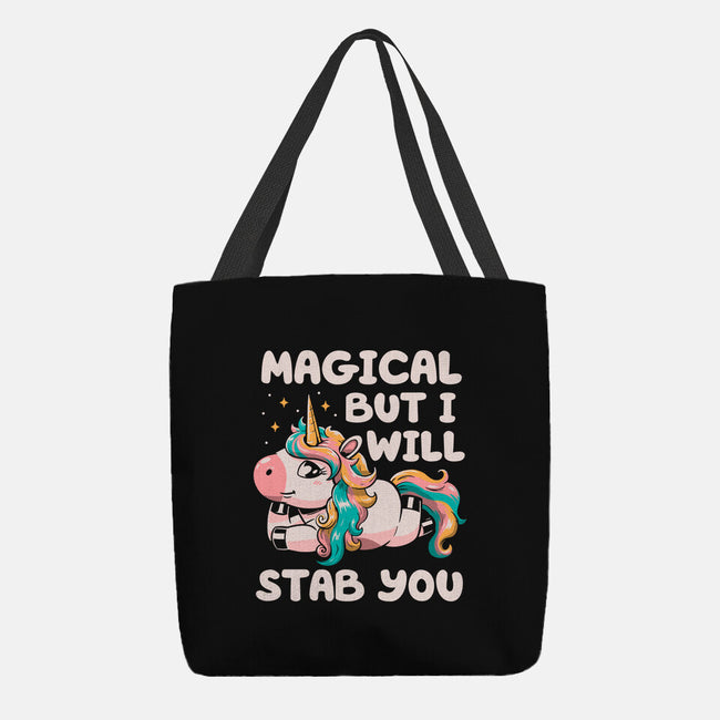 Magical But Will Stab You-None-Basic Tote-Bag-koalastudio