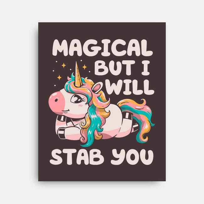 Magical But Will Stab You-None-Stretched-Canvas-koalastudio