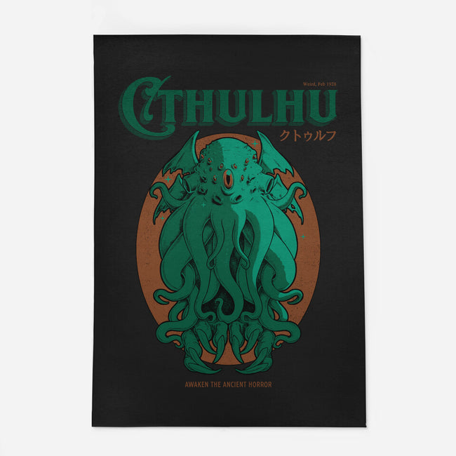 Cthulhu Magazine-None-Indoor-Rug-Hafaell