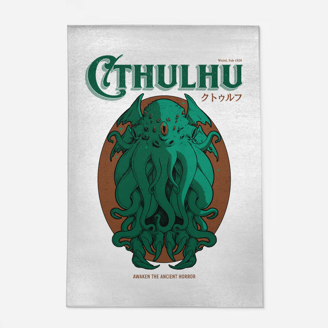 Cthulhu Magazine-None-Indoor-Rug-Hafaell