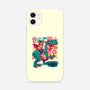 Mushrrom Warrior And Dinosaur-iPhone-Snap-Phone Case-Bruno Mota