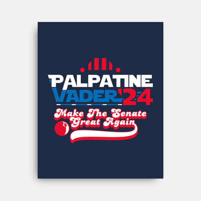 Palpatine Vader 24-None-Stretched-Canvas-rocketman_art
