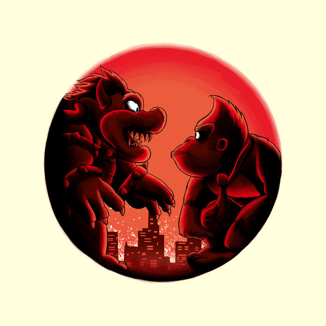 Koopa Vs Kong-None-Glossy-Sticker-rmatix