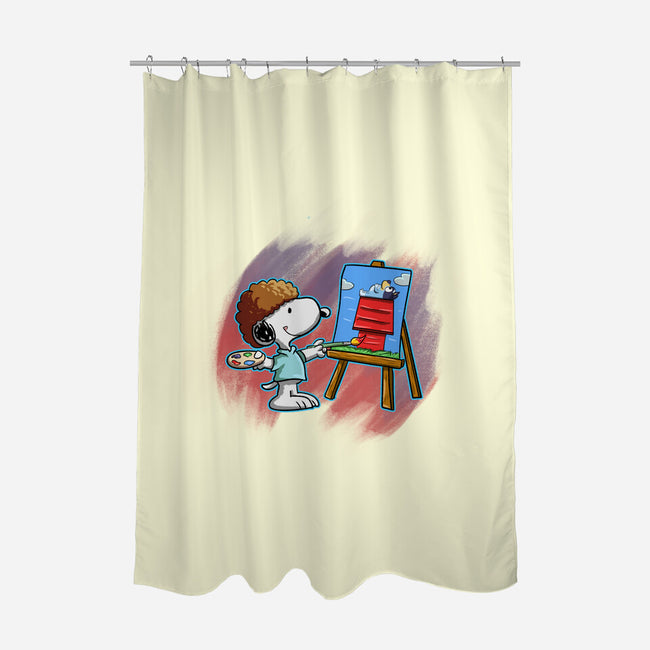 Paint My Friend-None-Polyester-Shower Curtain-nickzzarto
