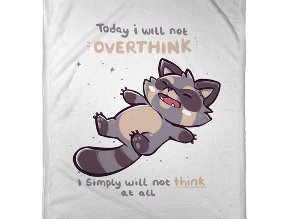 No Thoughts Raccoon