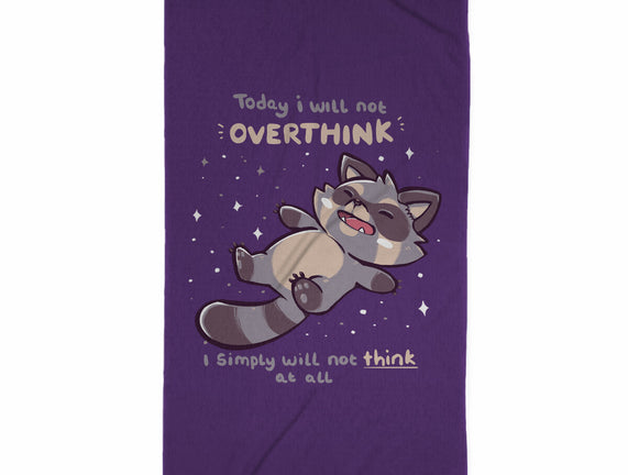 No Thoughts Raccoon