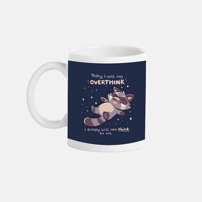 No Thoughts Raccoon-None-Mug-Drinkware-TechraNova