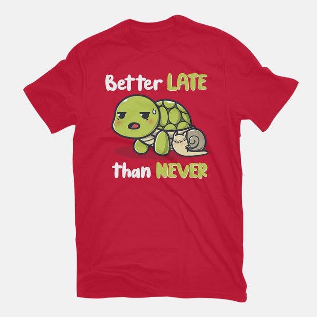 Better Late Than Never-Youth-Basic-Tee-Freecheese