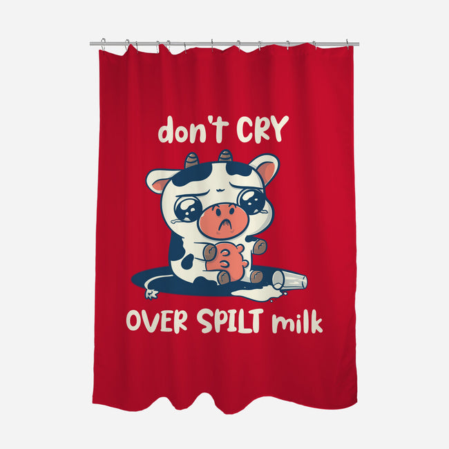 Don't Cry Please-None-Polyester-Shower Curtain-Freecheese