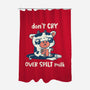 Don't Cry Please-None-Polyester-Shower Curtain-Freecheese