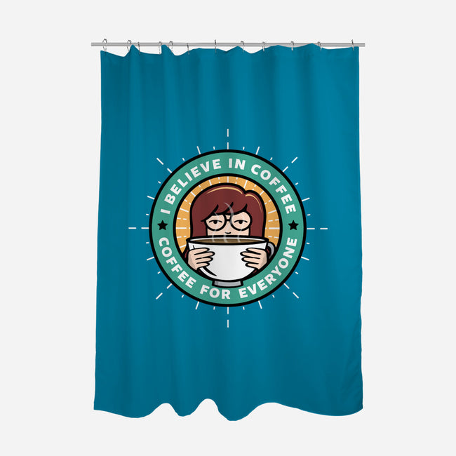 Coffee For Everyone-None-Polyester-Shower Curtain-katiestack.art
