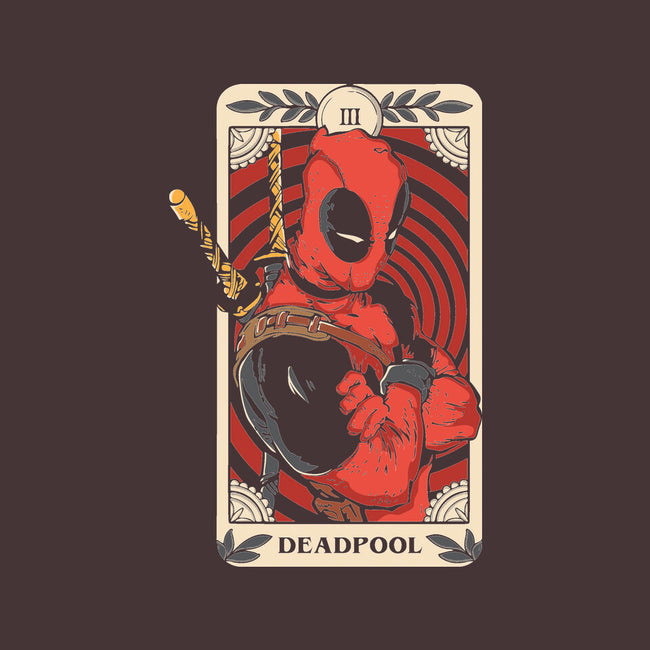 Deadpool Tarot-None-Glossy-Sticker-turborat14