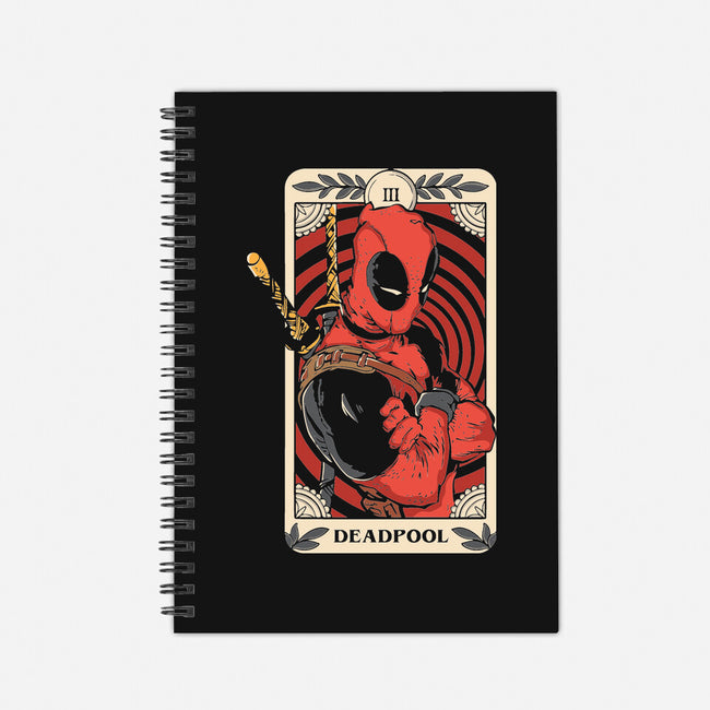 Deadpool Tarot-None-Dot Grid-Notebook-turborat14