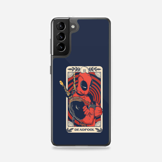Deadpool Tarot-Samsung-Snap-Phone Case-turborat14