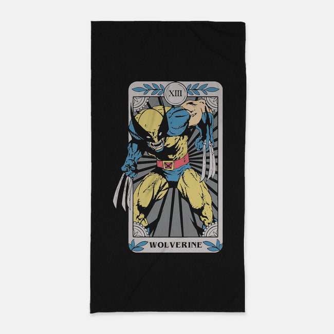Wolverine Tarot-None-Beach-Towel-turborat14
