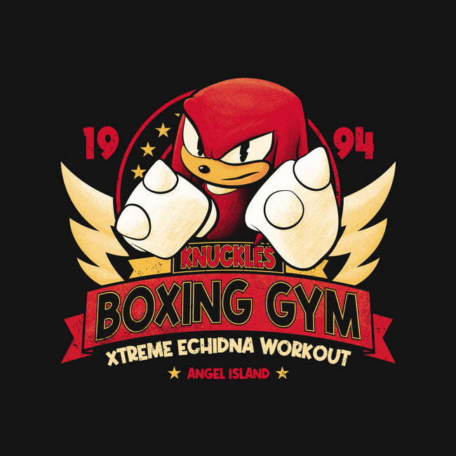 Knuckles Boxing Gym-Womens-Racerback-Tank-teesgeex