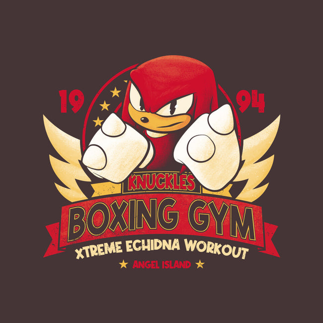 Knuckles Boxing Gym-None-Glossy-Sticker-teesgeex