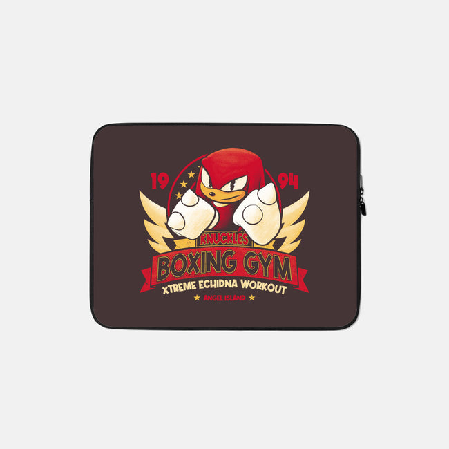 Knuckles Boxing Gym-None-Zippered-Laptop Sleeve-teesgeex
