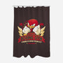 Knuckles Boxing Gym-None-Polyester-Shower Curtain-teesgeex