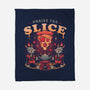 Praise The Slice-None-Fleece-Blanket-eduely