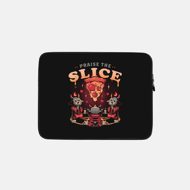 Praise The Slice-None-Zippered-Laptop Sleeve-eduely
