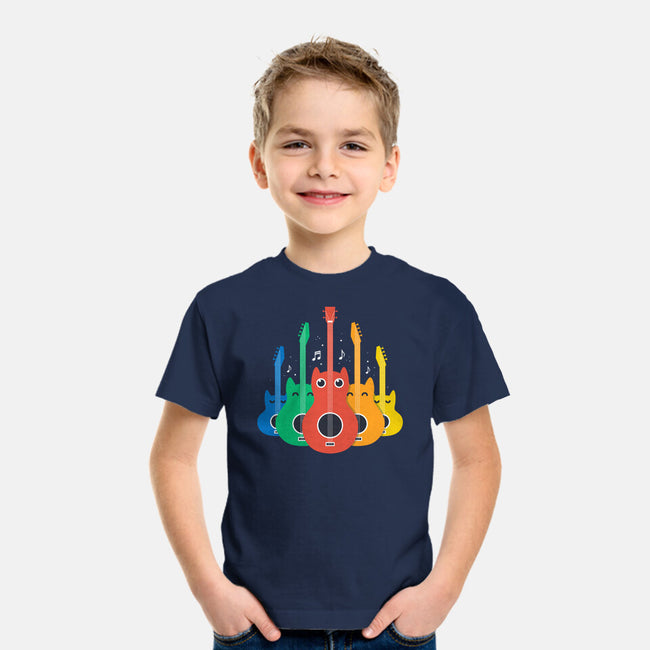 Feline Symphony-Youth-Basic-Tee-erion_designs