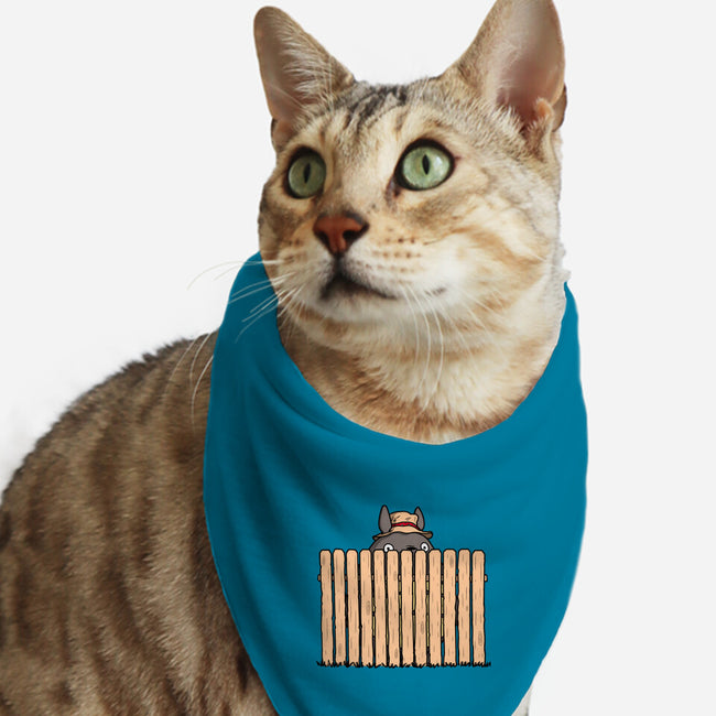 Hidden Neighbor-Cat-Bandana-Pet Collar-Raffiti