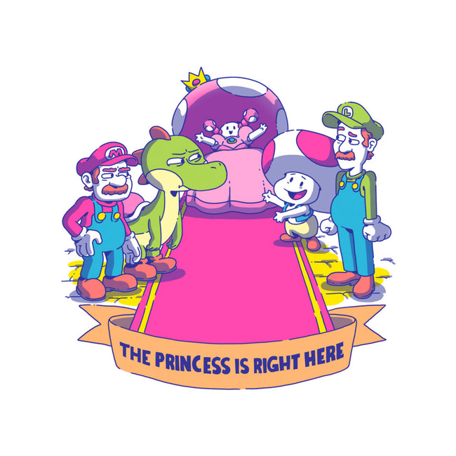 The Princess Is Right Here-None-Fleece-Blanket-Stevie