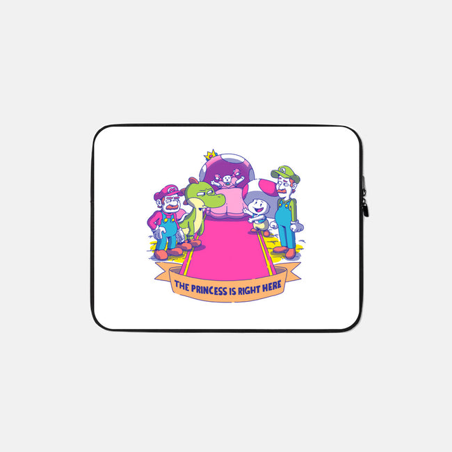 The Princess Is Right Here-None-Zippered-Laptop Sleeve-Stevie