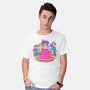 The Princess Is Right Here-Mens-Basic-Tee-Stevie