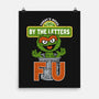 Grouchy Letters-None-Matte-Poster-Nemons