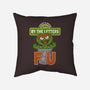 Grouchy Letters-None-Removable Cover-Throw Pillow-Nemons