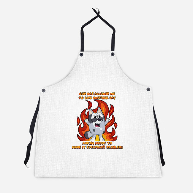 Muffin Lives Another Day-Unisex-Kitchen-Apron-Alexhefe