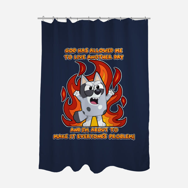 Muffin Lives Another Day-None-Polyester-Shower Curtain-Alexhefe