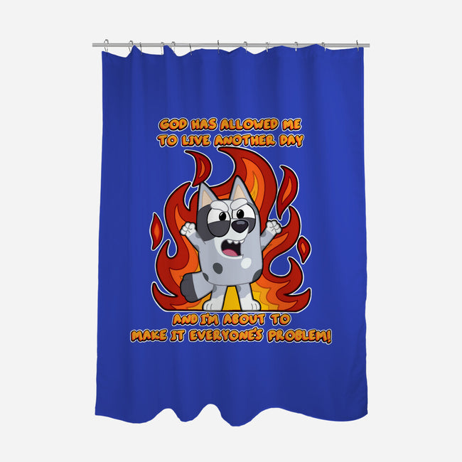 Muffin Lives Another Day-None-Polyester-Shower Curtain-Alexhefe