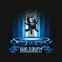 Futuristic Bluey-None-Fleece-Blanket-dalethesk8er
