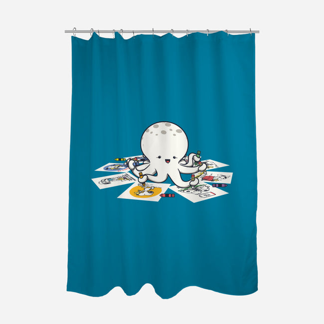 Octodextrous-None-Polyester-Shower Curtain-Xentee