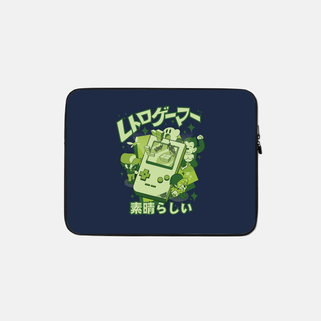 Retro Gamers Are Awesome-None-Zippered-Laptop Sleeve-Kladenko