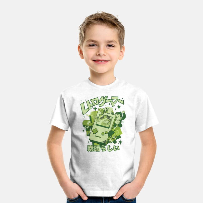 Retro Gamers Are Awesome-Youth-Basic-Tee-Kladenko