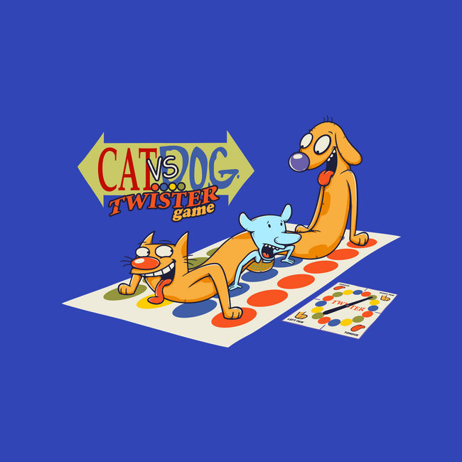 Cat Vs Dog-None-Stretched-Canvas-Xentee