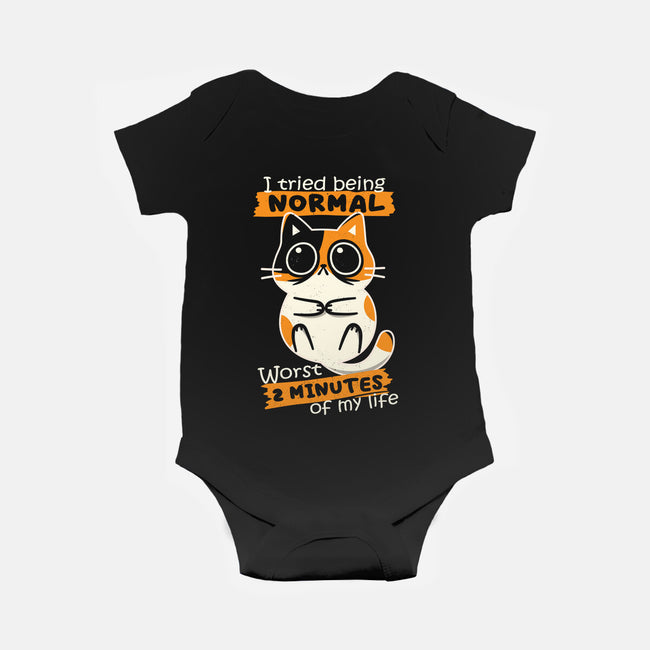 Normal To Worst-Baby-Basic-Onesie-Xentee