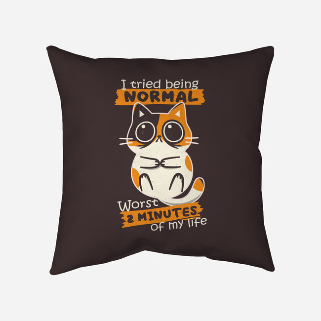 Normal To Worst-None-Removable Cover-Throw Pillow-Xentee