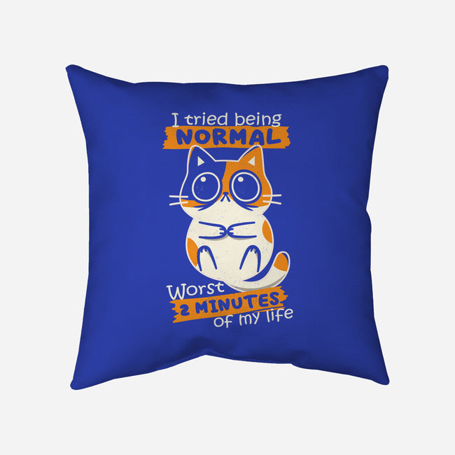 Normal To Worst-None-Removable Cover-Throw Pillow-Xentee