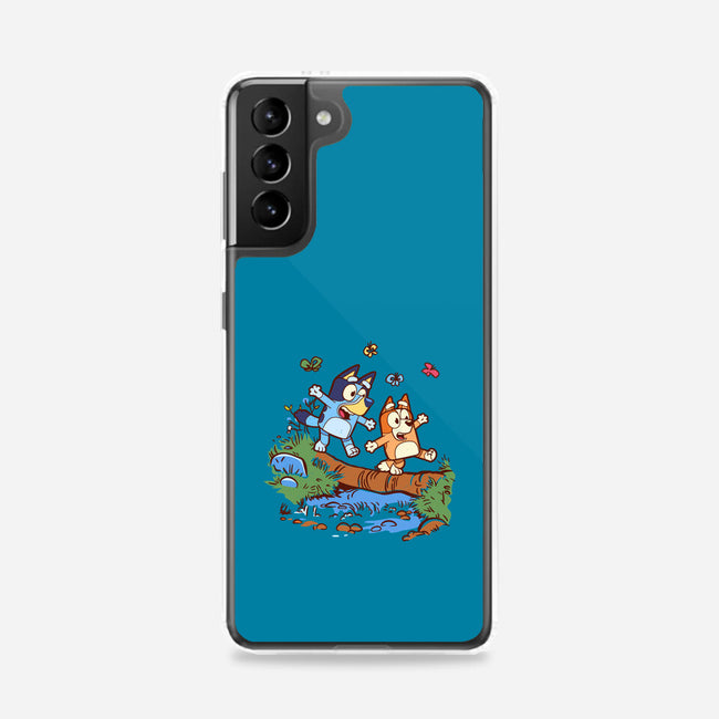 Walking Down The Stream-Samsung-Snap-Phone Case-Xentee