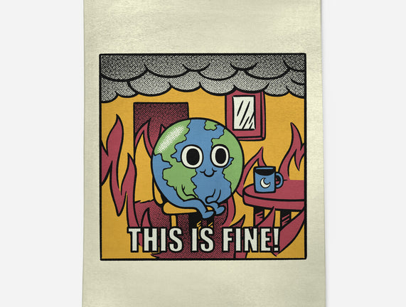 Earth It's Fine Room On Fire