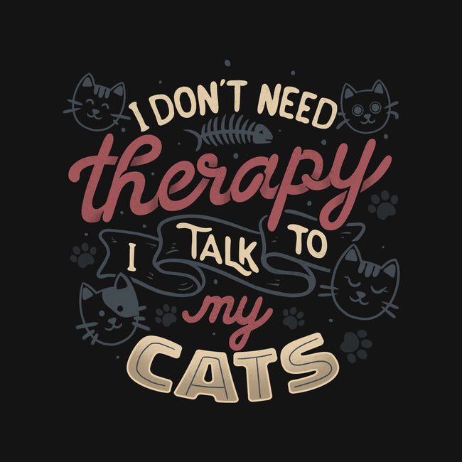 I Talk To My Cats-Youth-Basic-Tee-tobefonseca