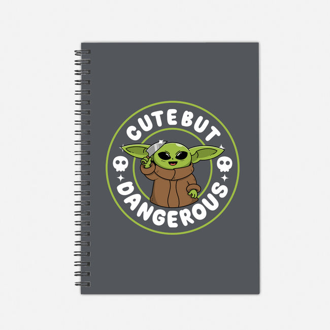 Cute But Dangerous Grogu-None-Dot Grid-Notebook-Tri haryadi