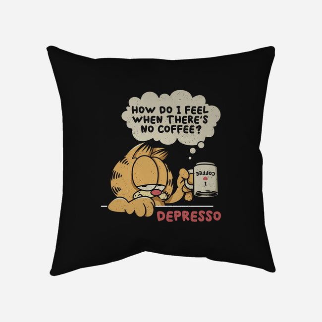 Depresso-None-Removable Cover-Throw Pillow-Xentee